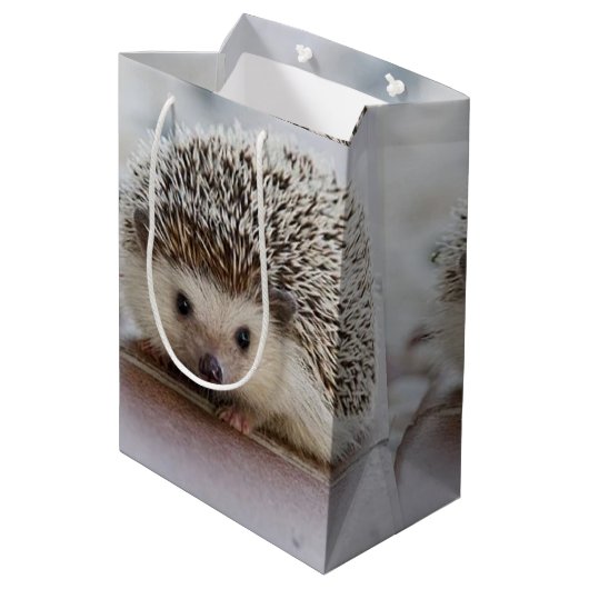 Baby egel medium cadeauzakje (Achterkant Gekanteld)