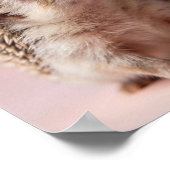 Baby Egel Nursery Print – Wandkunst (Hoek)