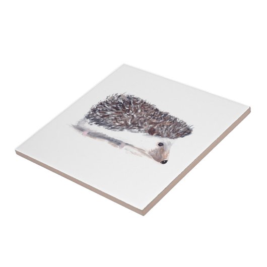 baby egel rustic  keuken Woodland Tegeltje (Zijkant)