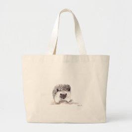 baby egelbeboste waterverf grote tote bag