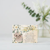 baby egelboeken voor het aanvragen van een baby-ka informatiekaartje (Staand voorkant)