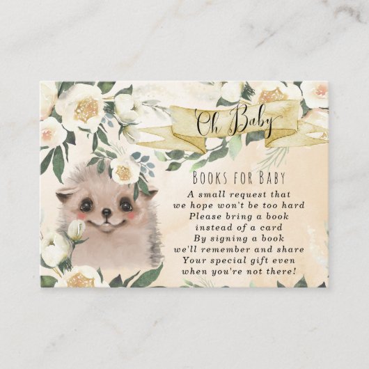 baby egelboeken voor het aanvragen van een baby-ka informatiekaartje (Voorkant)