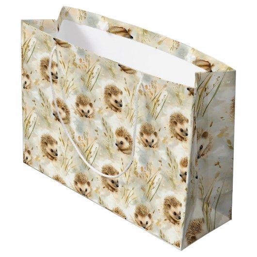 Baby egels groot cadeauzakje (Achterkant Gekanteld)