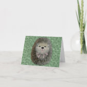 Baby Egelskaart Kaart (Voorkant)