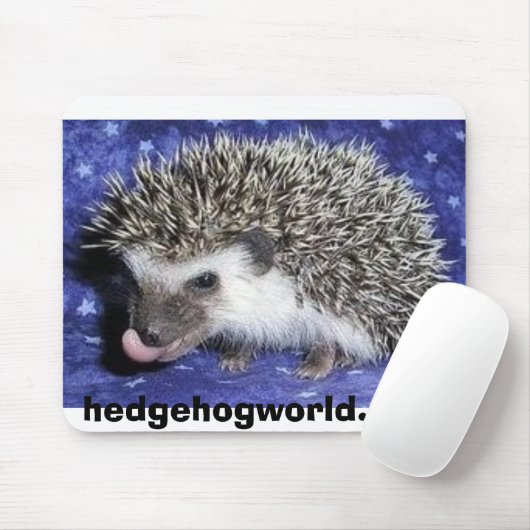 baby egeltong mousepad muismat (Met muis)