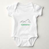 Baby Einteiler Gipfelstürmer Romper (Voorkant)