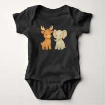 Baby Eland en Baby Olifant 