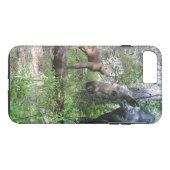 Baby eland en moeder eland Case-Mate iPhone case (Achterkant (Horizontaal))