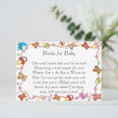 Baby Elements Baby shower Books for Baby Card Kaart (Staand voorkant)