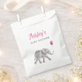 Baby Elephant Baby shower Favor Bag Treat Sacks Bedankzakje (Geknipt)