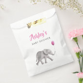 Baby Elephant Baby shower Favor Bag Treat Sacks Bedankzakje (Gezegeld)