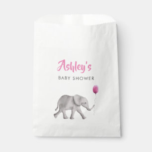 Baby Elephant Baby shower Favor Bag Treat Sacks Bedankzakje