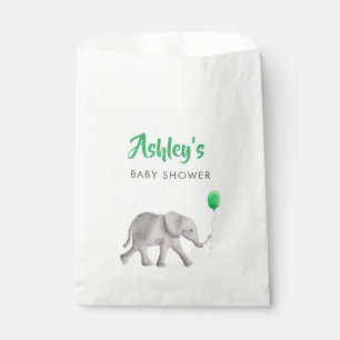 Baby Elephant Baby shower Favor Bag Treat Sacks Bedankzakje
