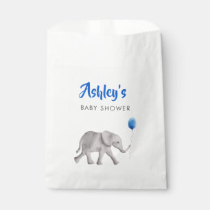Baby Elephant Baby shower Favor Bag Treat Sacks Bedankzakje