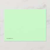 Baby Elephant Baby shower Invitation Uitnodiging Briefkaart (Achterkant)