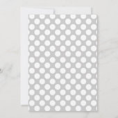 Baby Elephant Baby shower Uitnodiging blauw (Achterkant)