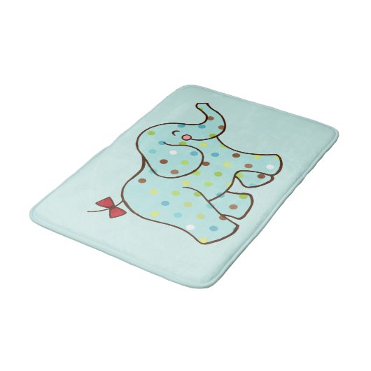 Baby Elephant Bath Mat (Gekanteld)