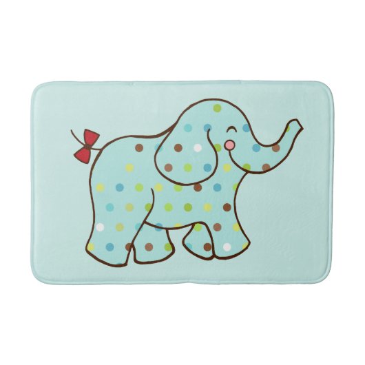 Baby Elephant Bath Mat (Voorkant)