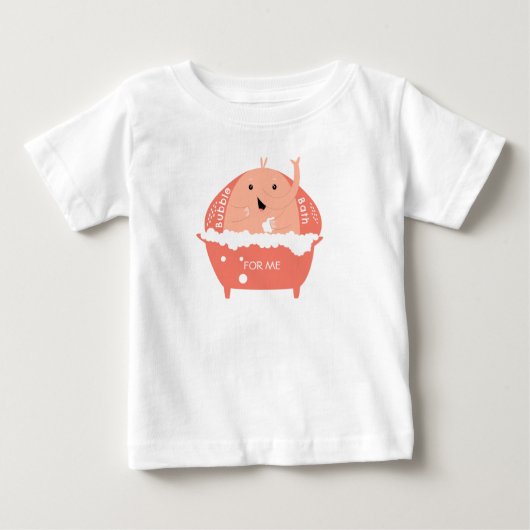 Baby Elephant Bathing T-shirt (Voorkant)