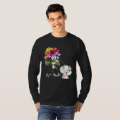 Baby Elephant be kleurful Sunflower Autisme Aw T-shirt (Voorkant volledig)