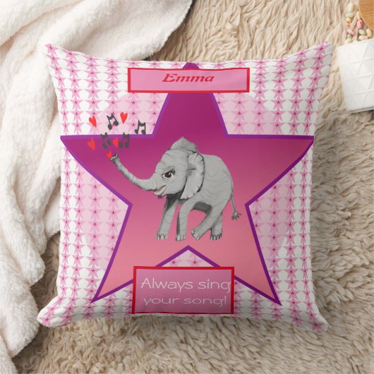 Baby Elephant Big Dream Baby Kussen (Deken)