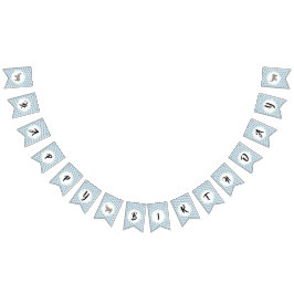 Baby Elephant Birthday Vlaggetjes