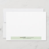 Baby Elephant Blue Boy Baby shower Sprinkle Kaart (Achterkant)