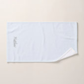 Baby Elephant Bubble Bath Bad Handdoek (Handdoek)