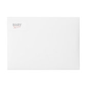 Baby Elephant Bubble Bath Girl Baby shower (Voorkant)