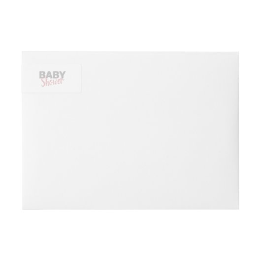 Baby Elephant Bubble Bath Girl Baby shower (Voorkant)