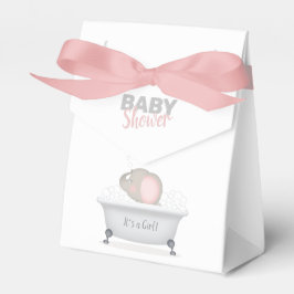 Baby Elephant Bubble Bath Girl Baby shower Bedankdoosjes