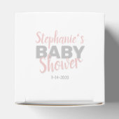 Baby Elephant Bubble Bath Girl Baby shower Bedankdoosjes (Bovenkant)