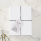 Baby Elephant Bubble Bath Girl Baby shower Cadeaulabel (Met Touw)