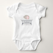Baby Elephant Bubble Bath Romper (Voorkant)