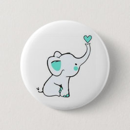 Baby Elephant Button