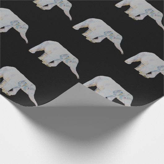 Baby Elephant Cadeaupapier (Hoek)