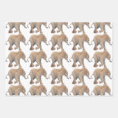 Baby elephant cadeaupapier (Voorkant 3)
