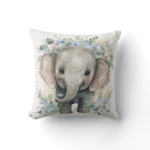 Baby Elephant Custom Sierkussen