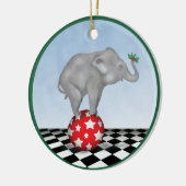 Baby Elephant en Holly ornament (Links)