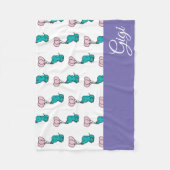 Baby Elephant Fleece Deken (Voorkant)