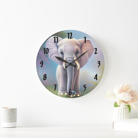Baby Elephant Grote Klok (Huis)