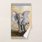 Baby Elephant Handdoek (Handdoek)