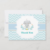 Baby Elephant - Hartelijk dank Bedankkaart (Voorkant)