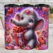 Baby Elephant Heart Gift Thermosbeker