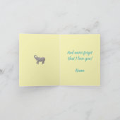 Baby Elephant  Kaart (Binnen)