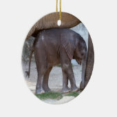 Baby Elephant Keramisch Ornament (Rechts)