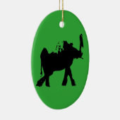 Baby Elephant Keramisch Ornament (Rechts)