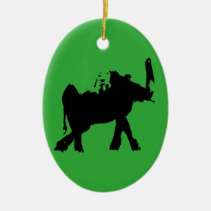 Baby Elephant Keramisch Ornament