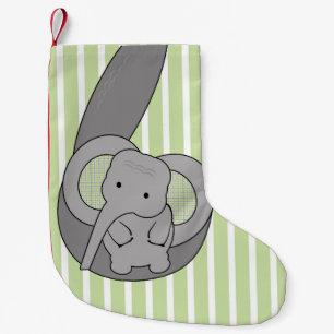 Baby Elephant Kleine Kerstsok