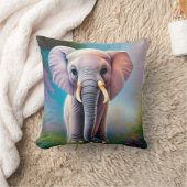 Baby Elephant Kussen (Deken)